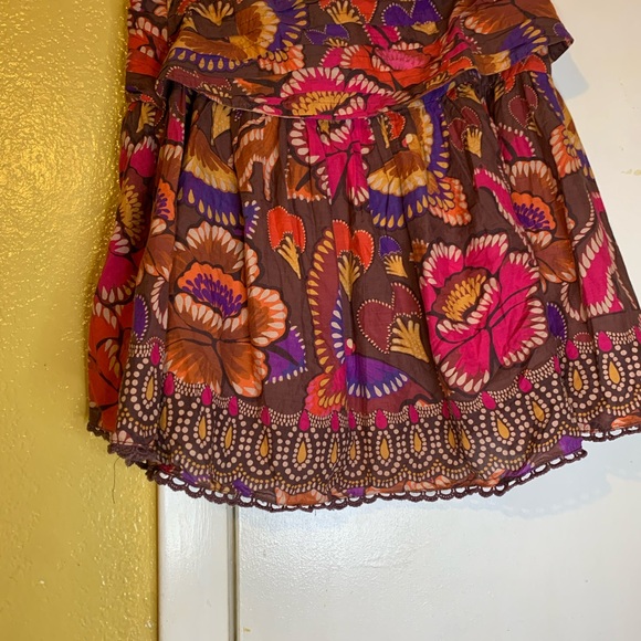 Farmrio floral midi skirt small - Picture 1 of 5
